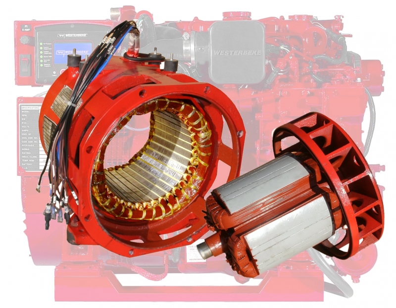 Westerbeke Generator Rotor and Stator Rewinding | Motor Repair