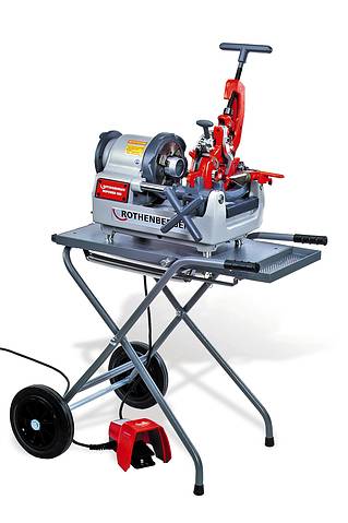 Rothenberger ROPOWER 50R on optional Folding Stand