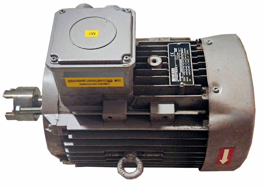 Becker Q2E FC 100L4D 3KW Motor Repair & Rewinding