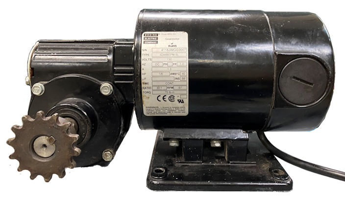 Bodine 42A4BEPM-5L 1/6 HP 130 VDC Motor Repair & Rewinding