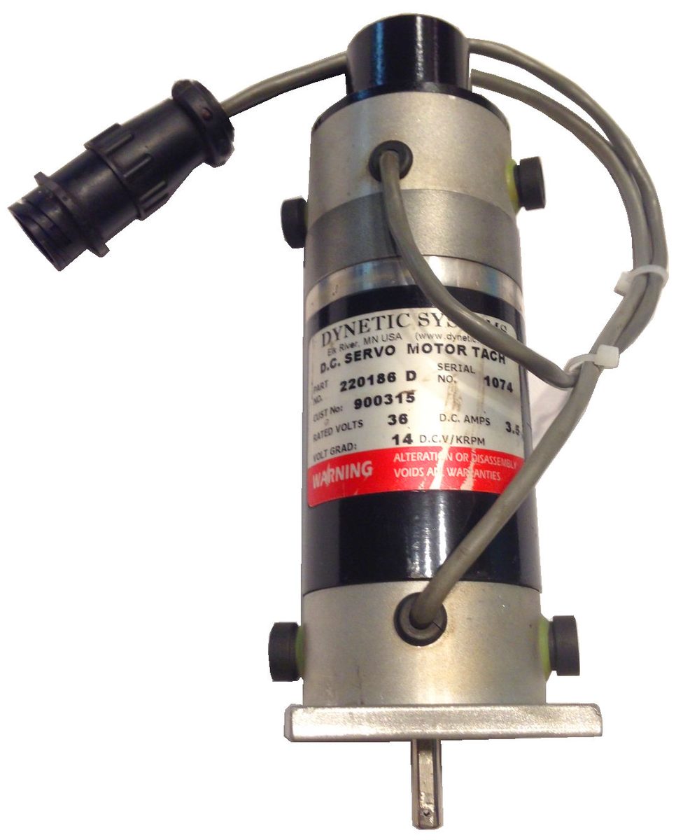 Dynetic Systems 220186 D Servo Motor Repair