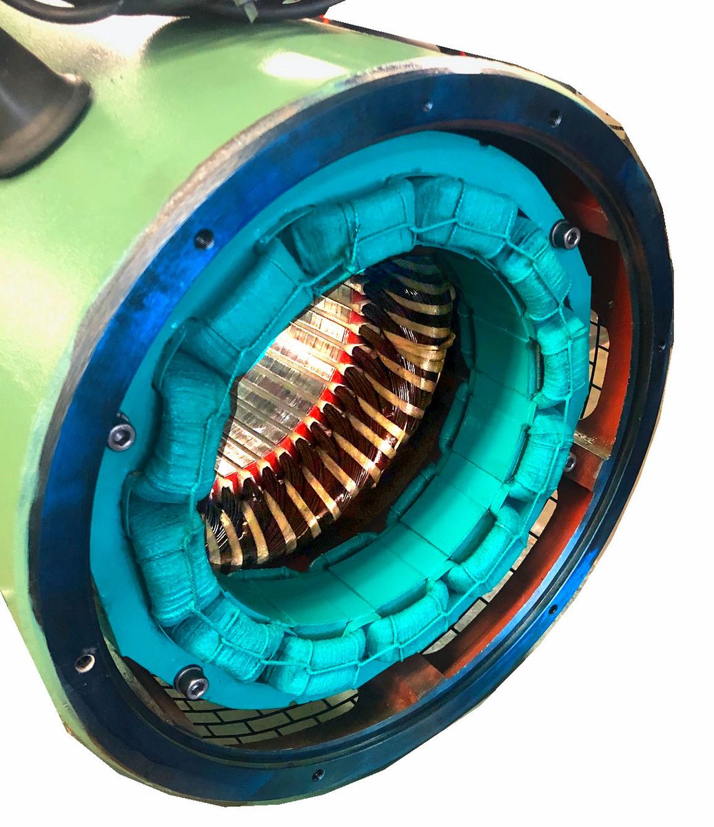 Denyo DH-07501 Generator Exciter Stator Rewind