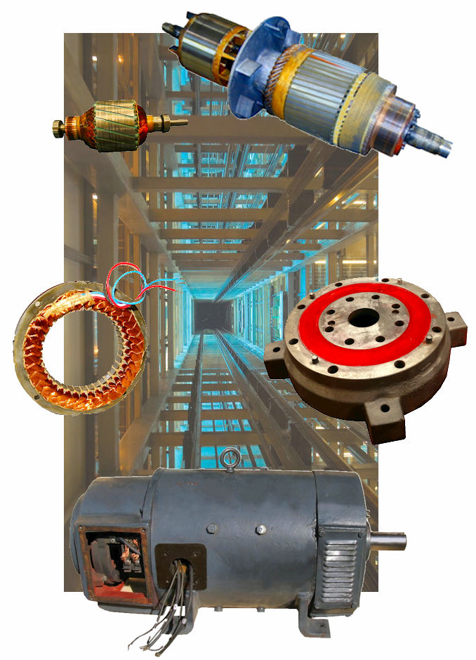 Courion LP25 Elevator Door Motor Repair & Rewinding