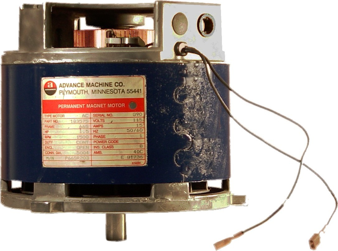 Nilfisk Advance 115 volt Floor Machine Motor Repair
