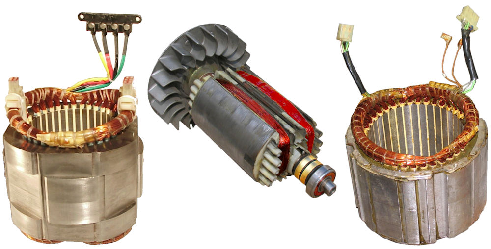 MMD NGK-6000HE Generator Stator Rewinding