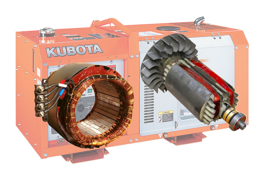 Kubota Generator Rewinding