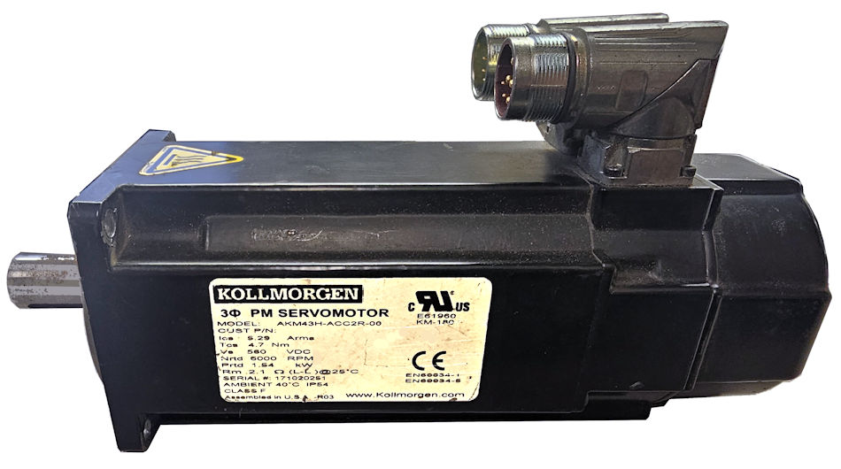 Kollmorgen AKM43H 1.5KW Servo Motor Repair & Rewinding