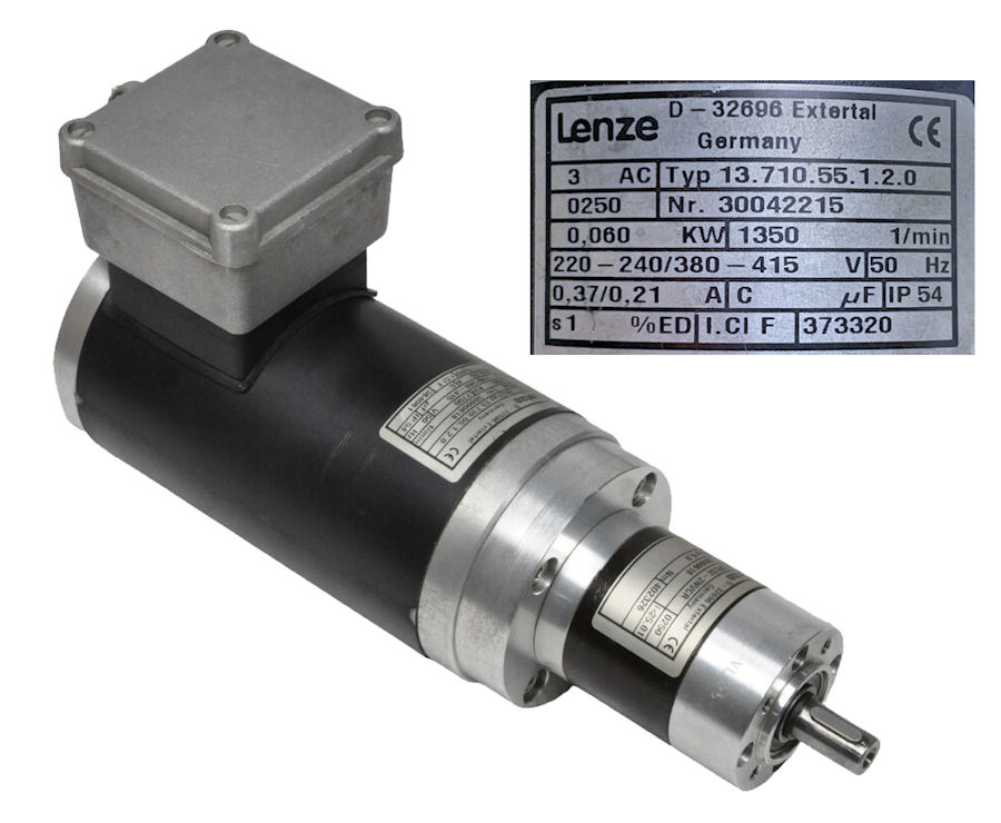 Lenze 13.710.55.1.2.0 Motor Repair & Rewinding
