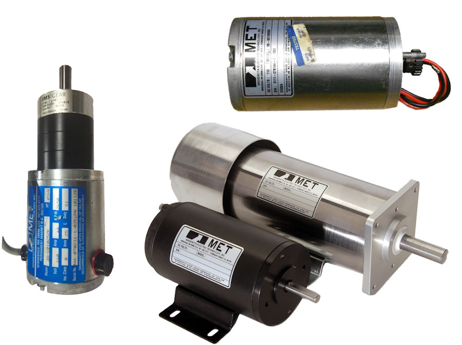 MET 3A-120817Y1 .08 HP DC Motor Repair & Rewinding