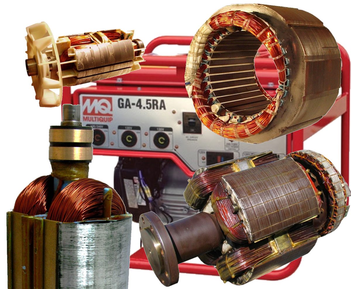 Multiquip GA25H A2135000203 Stator Rewind