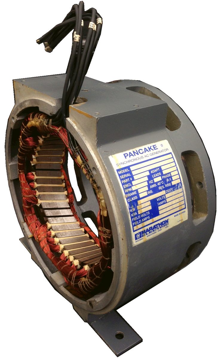 Marathon "Pancake" 332CSA5203 Stator Rewind