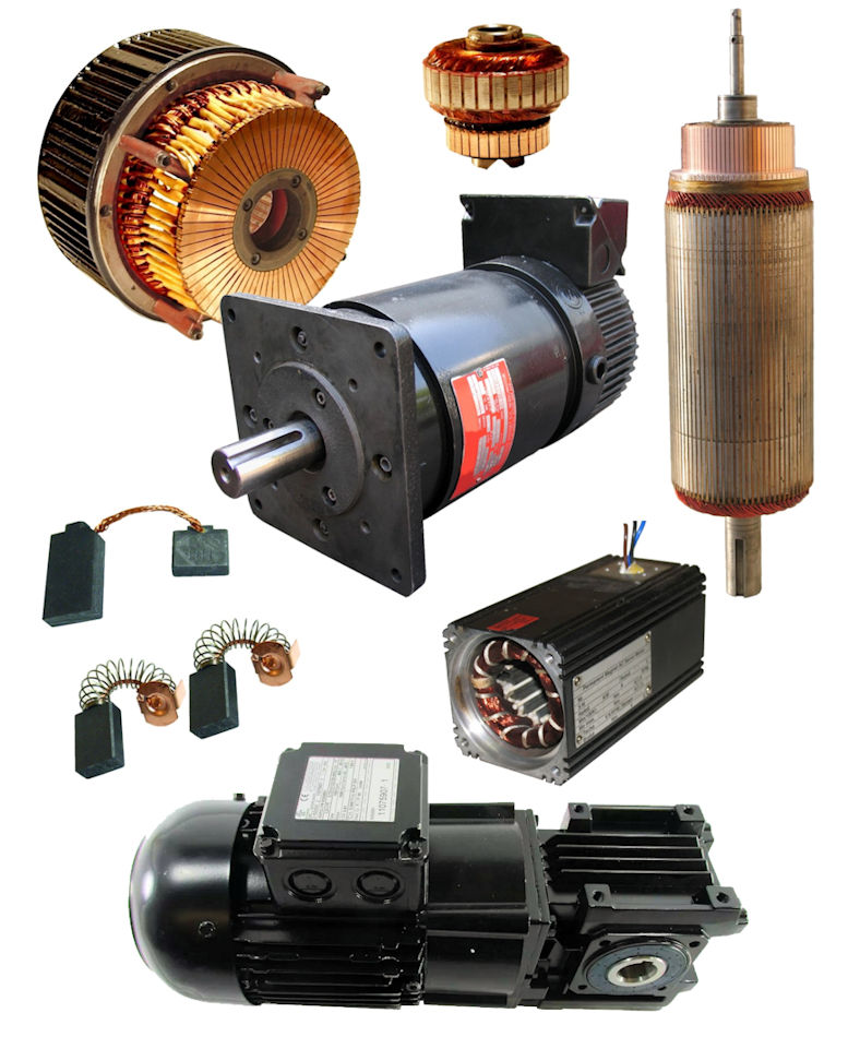 Marquip 9265806 DC Servo Motor Repair & Rewinding