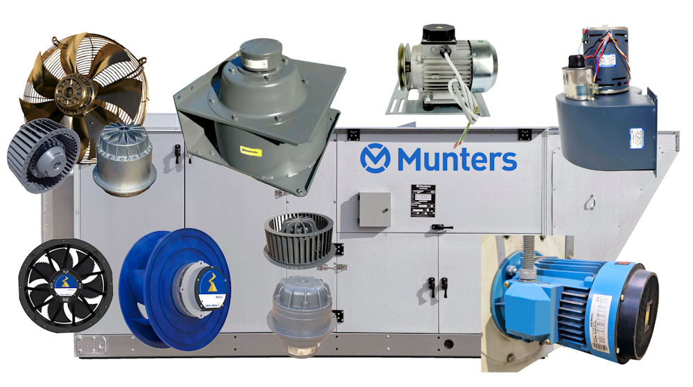 Munters HVAC Electric Motor Repair and Rewinding