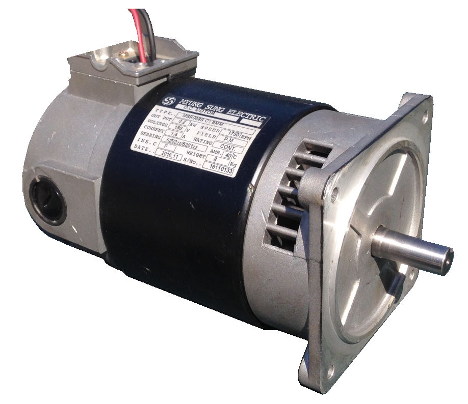 Myung Sung MSR068SC18MM 0.2KW DC Motor Repair