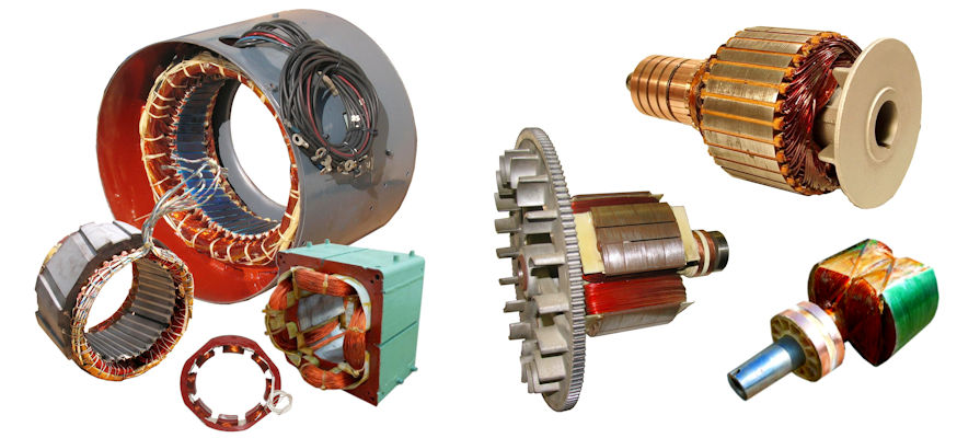 Onan KV, KVC, KVD 201-3606-03 RV Generator Rotor Rewinding