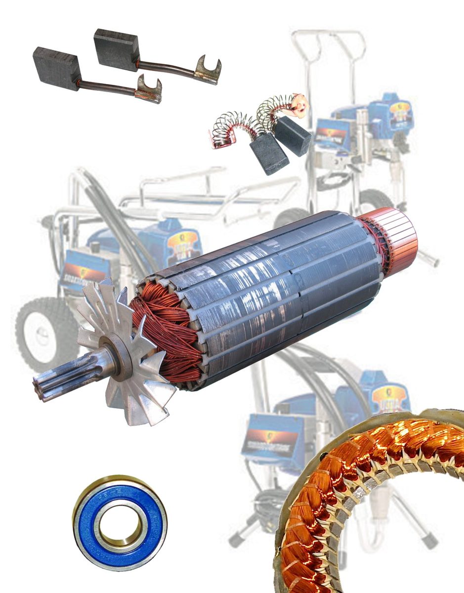 Airlessco Paint Sprayer Motor Repair and Rewind