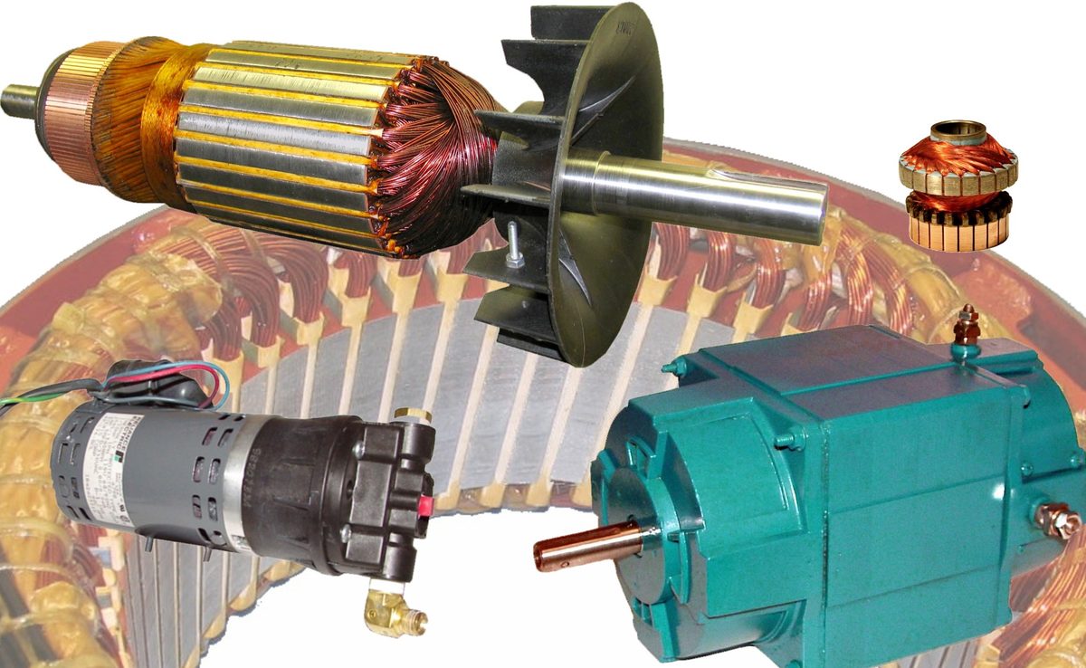 Reliance Electric P14H1446G, 2 HP Motor Repair & Rewinding