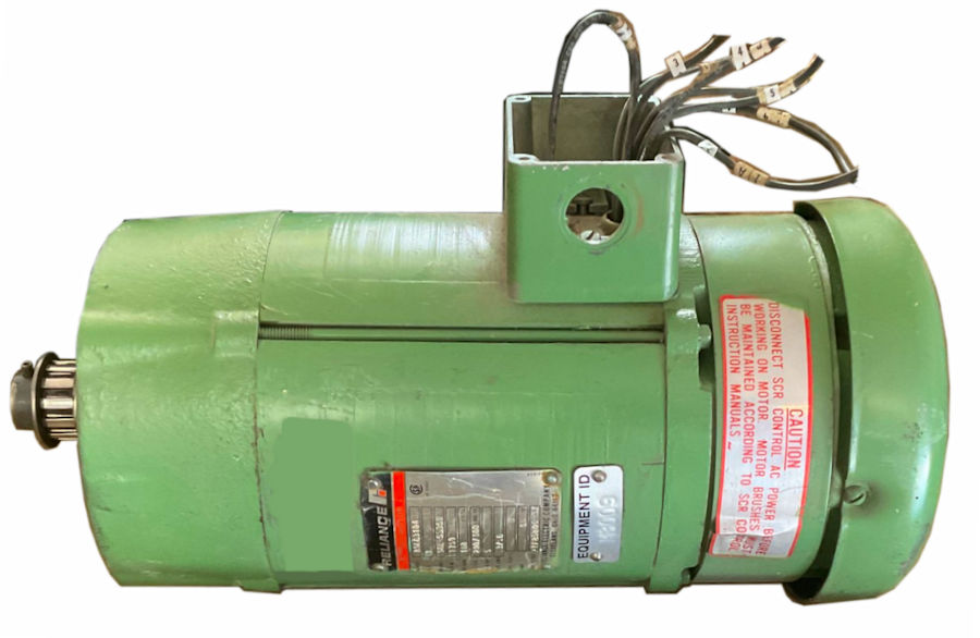 Reliance B56G8104 1 HP DC Motor Repair & Rewinding