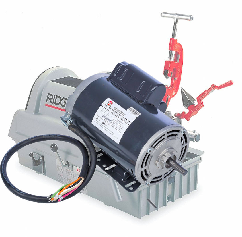 Ridgid 26237  Model 1224 Pipe Threader Motor Repair & Rewinding