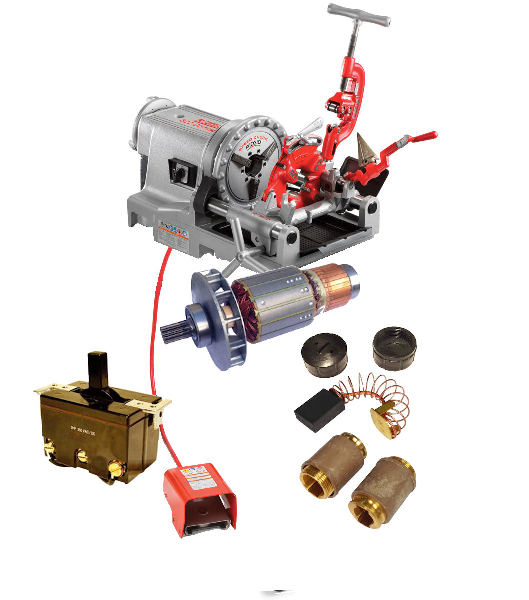 Ridgid 1215, 4194 Pipe Threader Motor Rewinding