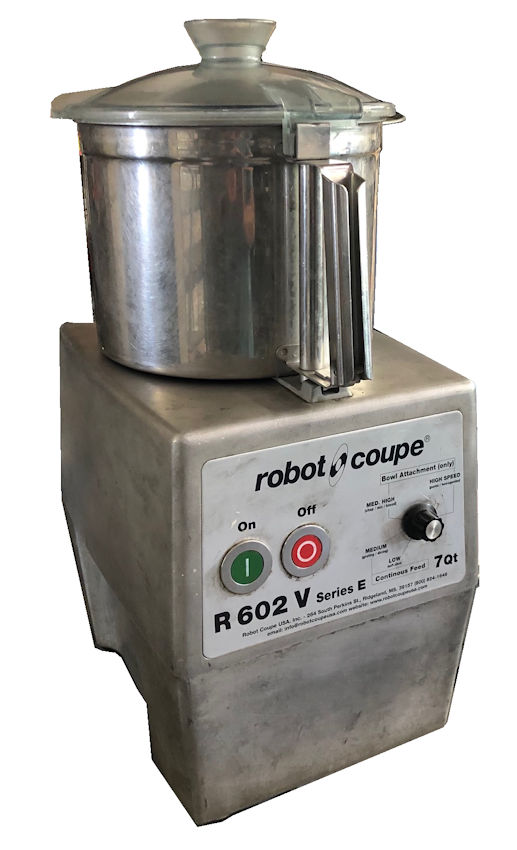 Robot Coupe R 602 V 7Qt Food Processor Motor Rebuilding