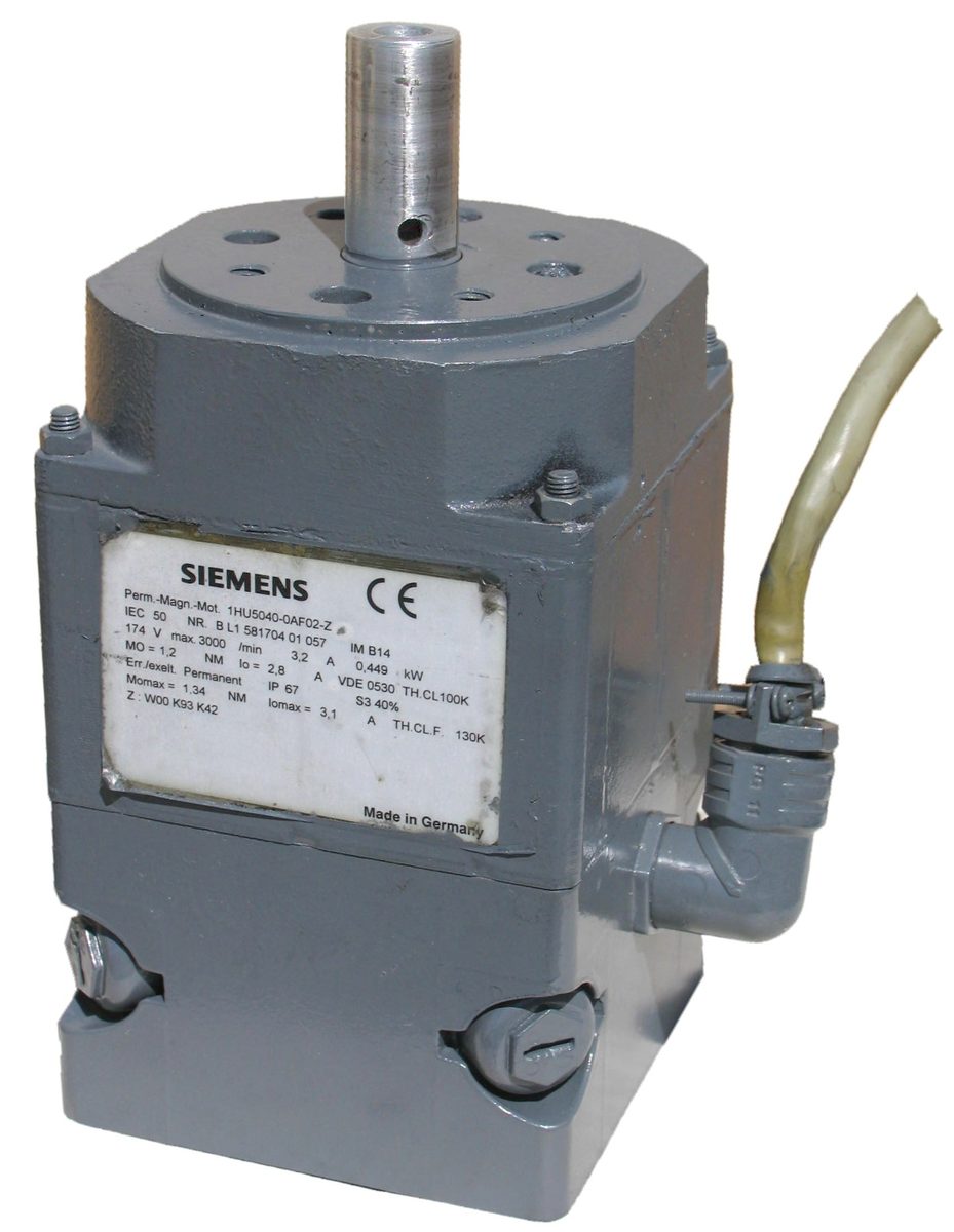 Siemens, General Numeric, Hardinge 1-HU5040 Motor Repair / Rewind