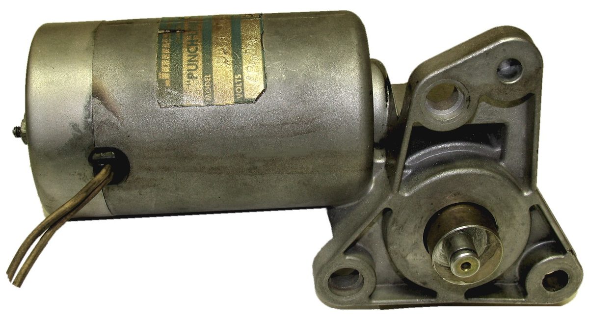 Jones Punchline Switchgear, Charging Motor Repair