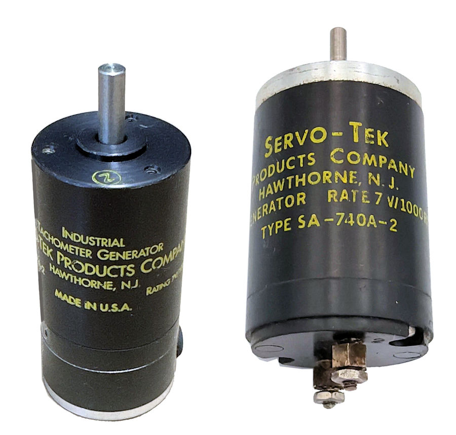 Servo-Tek SA-757, SA-740 Tachometer Generator Repair & Rewinding