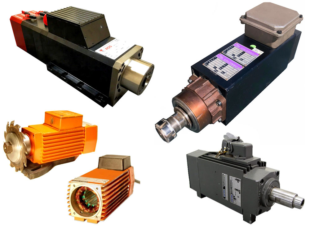 PDS 821-090-S103 7.5 HP  5.6KW Spindle Motor Rewinding