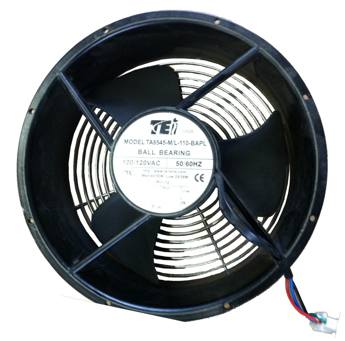 TEI TA8545-M/L-110-BAPL Axial Fan Motor Repair