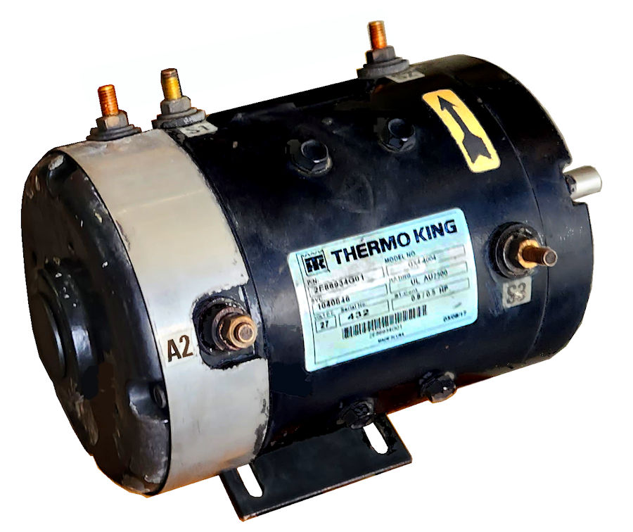 Thermo King 2E86934G01, GX4-4004 0.5 HP DC Motor Repair & Rewinding