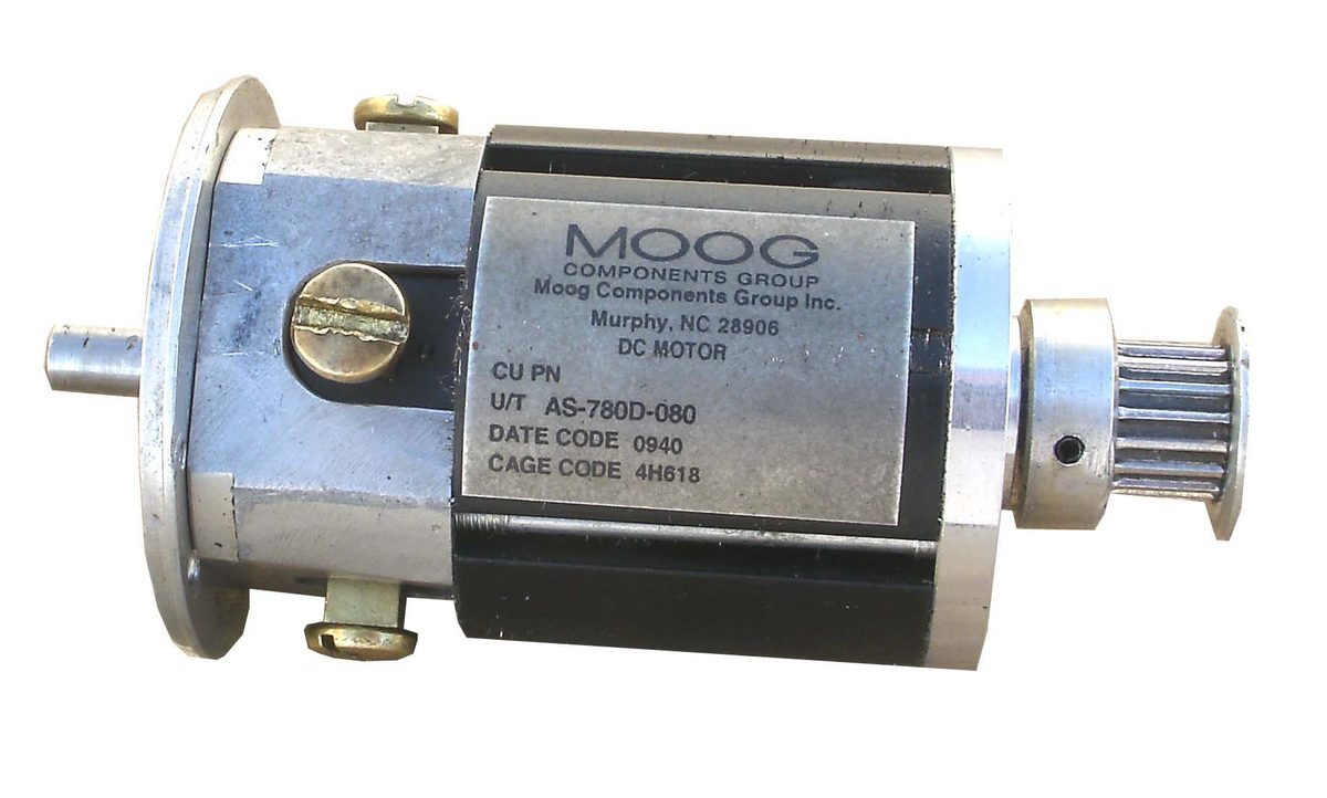 Moog U/T AS-780D-080 Motor Repair