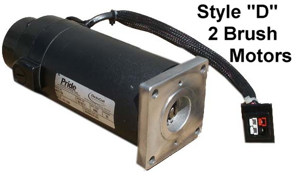 Wheelchair & Scooter Motor Rebuiding, Dealer Price Guide Figure D 2 Brush Motors