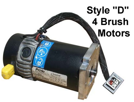 Wheelchair & Scooter Motor Rebuiding, Dealer Price Guide Figure D 4 Brush Motors