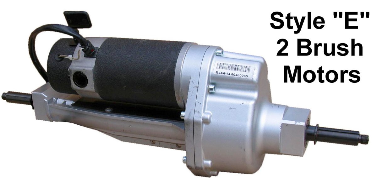 Wheelchair & Scooter Motor Rebuiding, Dealer Price Guide Figure E 2 Brush Motors