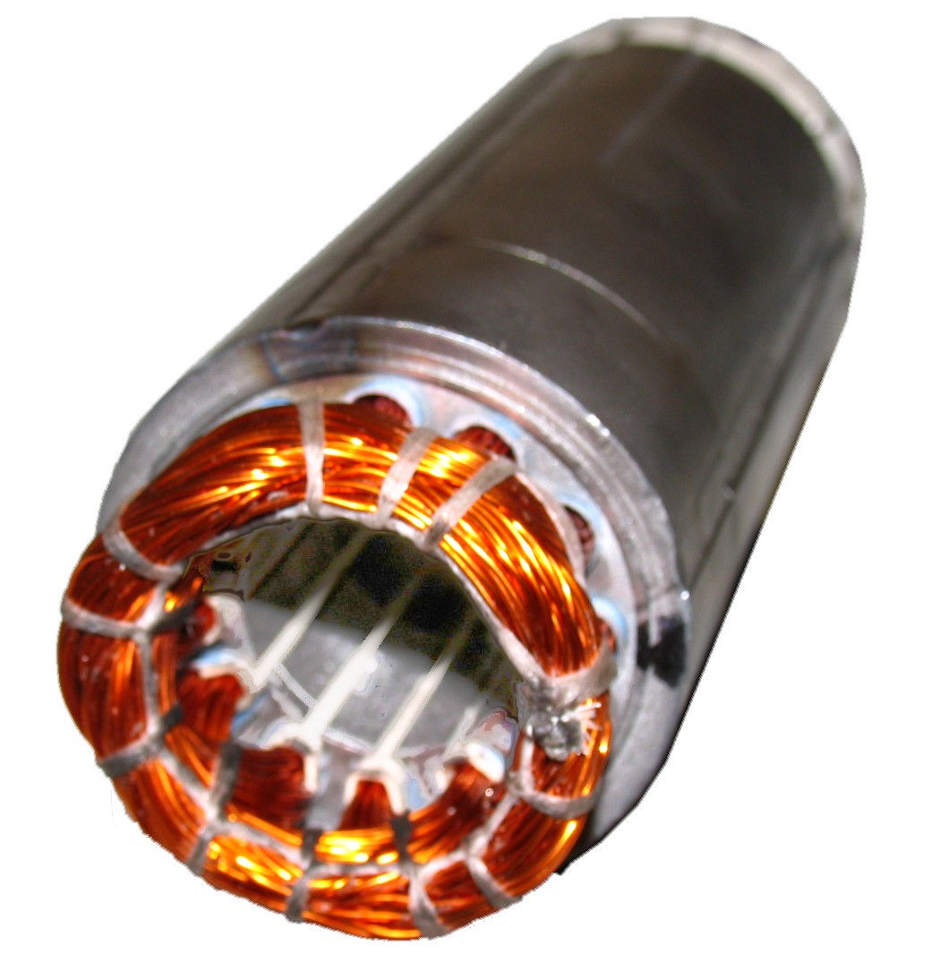 Wyco 416012 High Cycle Concrete Vibrator Stator Rewind