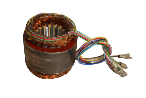 Yeong Chi Industry YC-155 Lathe Coolant Pump Stator Rewind